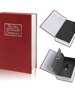 Small Book Safe - Red