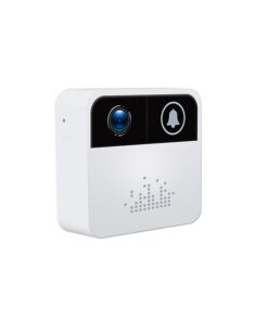 Smart Home WiFi Visual Intercom HD Camera Doorbell - White