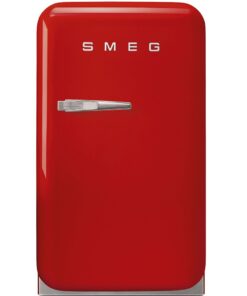 Smeg 40cm Fiery Red Retro Mini-Cooler (Right Hinge) - FAB5RRD