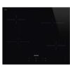Smeg 60cm Black Glass Ceran Hob with Straight Edge