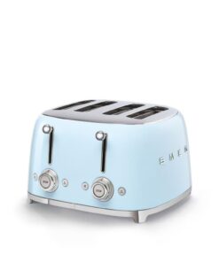 Smeg - Retro 4-Slice Toaster - Blue