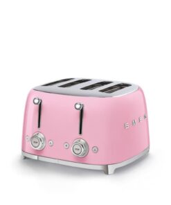 Smeg - Retro 4-Slice Toaster - Pink