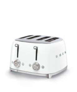 Smeg - Retro 4-Slice Toaster - White