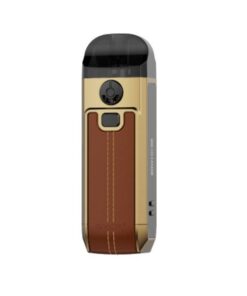 Smok Nord 4 Vape Pod kit - Leather Series Gold Brown