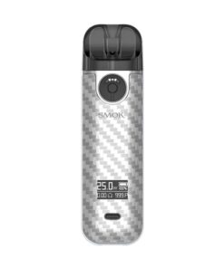 Smok Novo 4 Vape Pod Kit - Silver Carbon Fiber