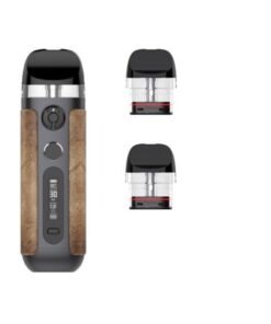Smok Novo 5 Vape Plus 3 Pod Coils Leather Series Pod Kit 5-30W 900mAh - Brown