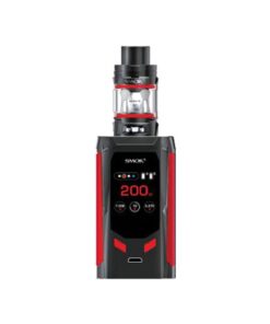 Smok R-Kiss 200W 5ml Vape Kit - Black/Red