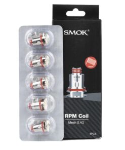 Smok RPM Mesh 0.4 ohm replacement coils (pack of 5)