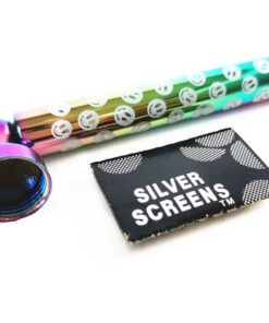 Smoking Pipe Blunt Pipe For Smoking Weed & Tobacco - 8.5cm - Iridescent