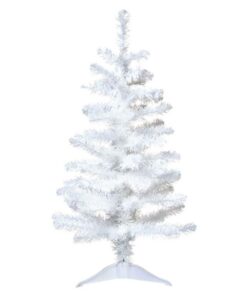 Snow white christmas tree