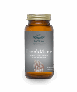 Soaring Free Potent Plants - Organic Lion's Mane Mushroom 90 Capsules