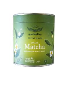 Soaring Free Potent Plants - Organic Matcha Green Tea 70G POWDER