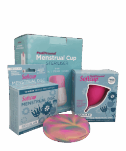 Softcup Regular Menstrual Cup Starter Kit