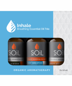 SOiL Organic Inhale Essential Oil Trio Box