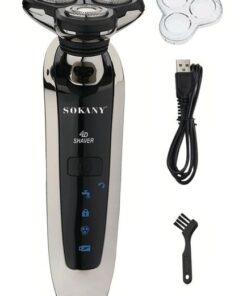 Sokany 4D Head Wet or Dry Rechargeable Automatic Waterproof Electric Shaver