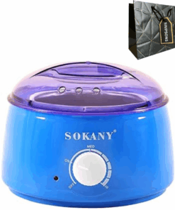 Sokany - Professional Ultra Fast Wax Melter & Luxury Simpsons Bag - Blue