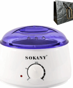 Sokany - Professional Ultra Fast Wax Melter & Luxury Simpsons Bag - White