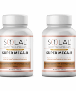 Solal Super Mega B Vit-B Complex - 60s x 2 Bulk Pack