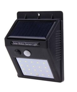 Solar Power 20 LED Motion Sensor Wall Light