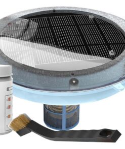 Solar Powered Swimming Pools Water Ionizer