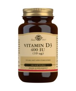 Solgar Vitamin D3 400 IU (10 g) Softgels