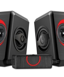 SonicGear Quatro 2 2.0 USB Powered Speaker System - Festive Red
