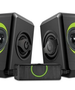 SonicGear Quatro 2 2.0 USB Powered Speaker System - Lime Green