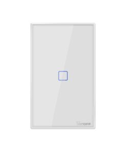 SONOFF T2US US Plug WiFiRF433 Touch Panel Switch - White 1 Gang