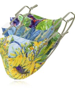 Sophie Moda Face Mask Reusable - Contemporary Art 3 Pieces`