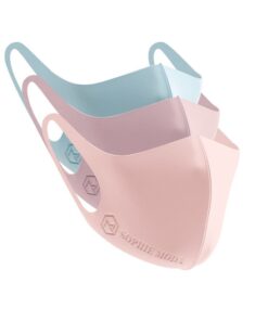 Sophie Moda - Ice Cooling Microfiber Washable 3D Face Mask (3Pack)-KZ1289