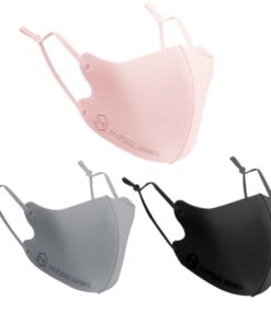 Sophie Moda-New Nano Silver Cooling Fibre 3D Adjustable Kids Mask(3pcs)V6