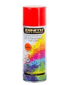 Spray-Paint Zenith 300ml Net Tangerine - 10 Pack