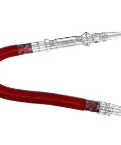 Spring Pipe 1.8M Adjustable Hookah Pipe - Red
