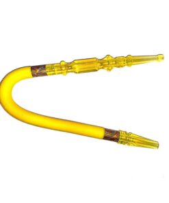Spring Pipe 1.8M Adjustable Hookah Pipe - Yellow