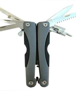 Stainless Steel Multi Function Tool Set With Pouch
