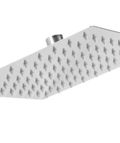 Stainless Steel Rainfall Shower Head (Square) - 20cm / 8 Inch