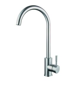 Stainless Steel Single Handle Kitchen Sink Faucet