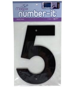 Standard Styled House Number - 5
