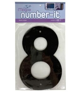 Standard Styled House Number - 8