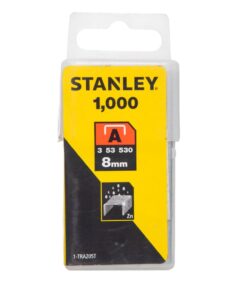 Stanley - Light-Duty Staples - 8mm x 1000 Pieces