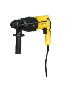 Stanley Tools - 2.6cm 800W 3 Mode SDS-Plus Hammer Kitbox - Yellow