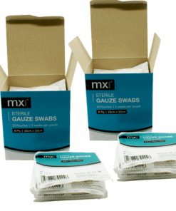 Sterile Gauze Swabs 7.5x7.5cm 8ply (20's) - 2 Packs