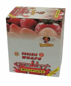 Strawberry Honeypuff Hemp Wraps - Flat Pack