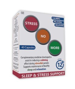 StressNoMore - Stress, Anxiety, Sleeplesness, Tension (40 capsules)