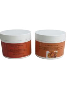 Stretch Marks Scrub and Turmeric Scrub Combo Set of 2