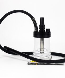 Stylish & Unique Portable Hookah - Black