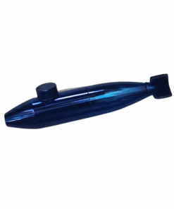 Submarine Design Snuff Bottle - Blue