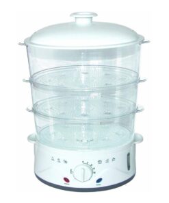 Sunbeam - 3 Tier Food Steamer With 60 Minute Timer - White - SFS-300