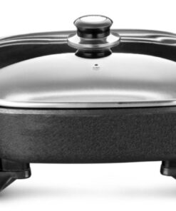 Sunbeam - 4 Litre Non Stick Electric Frying Pan & Lid - Black - SEFP-750