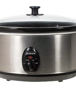 Sunbeam - 4.5 Litre Slow Cooker - Silver -SSC-450A